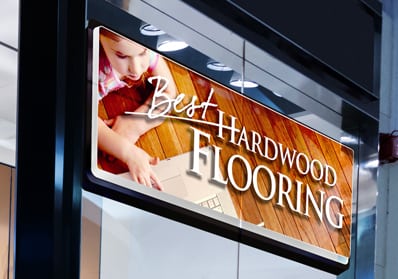 Best Hardwood Flooring Indoor Sign