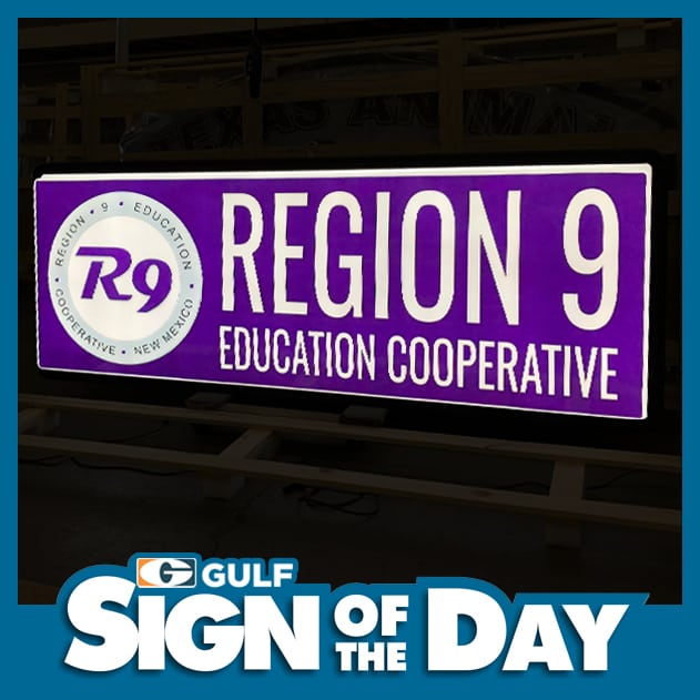Region 9 Education Cooperative Sign of the Day